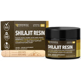 Résine Shilajit HAVASU NUTRITION en bouteille, source de minéraux.