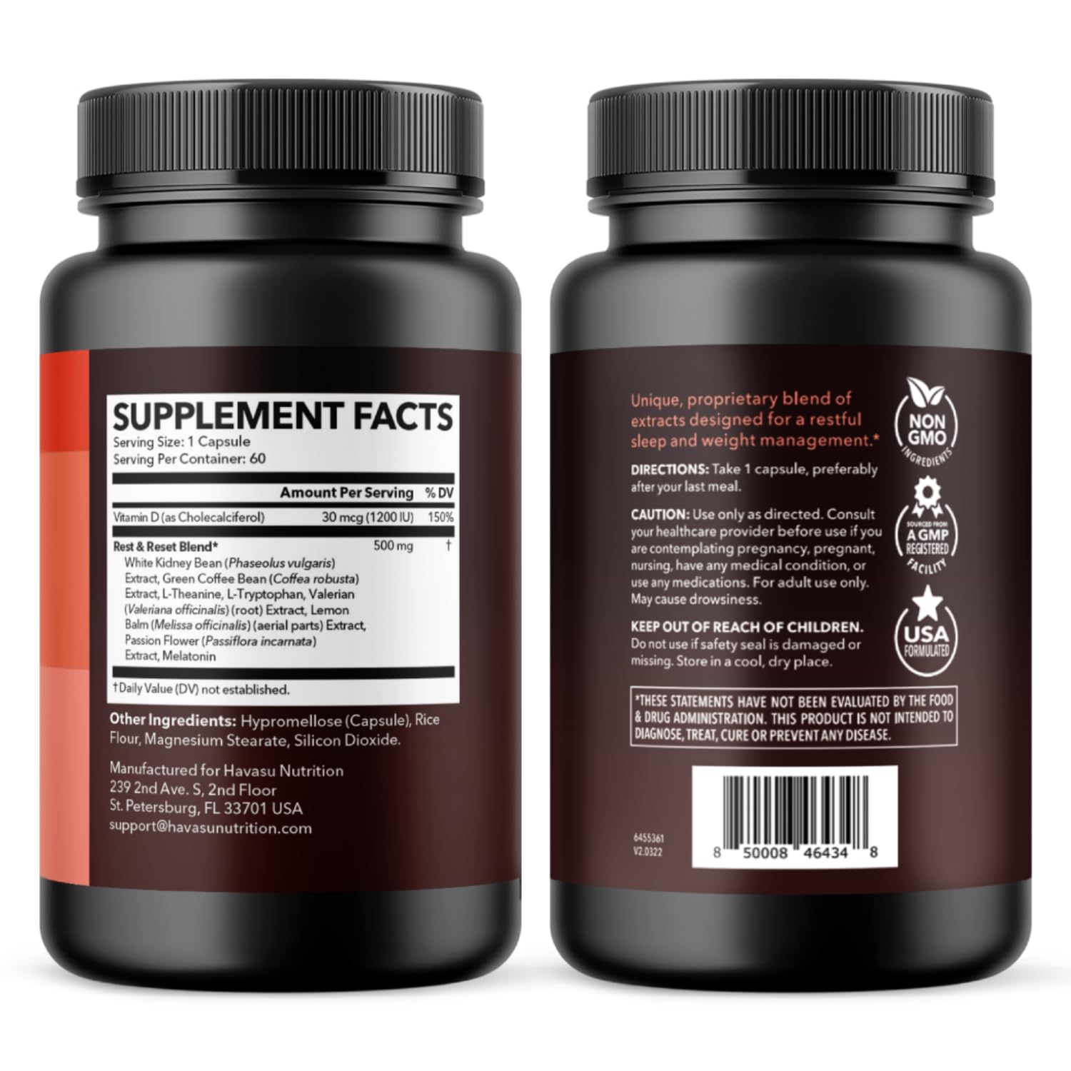 Rituel nocturne HAVASU NUTRITION favorisant un réveil frais