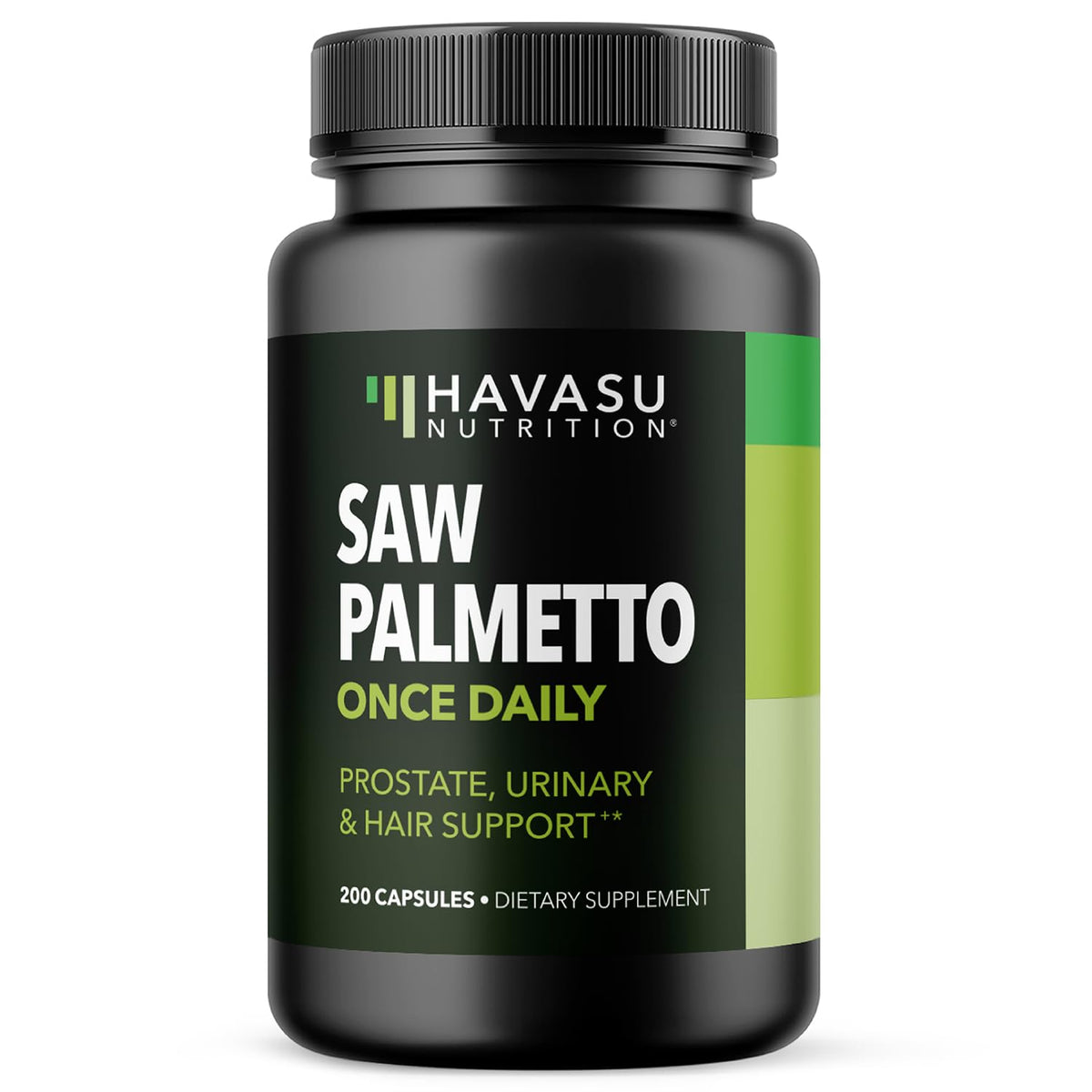 Bouteille HAVASU NUTRITION Sabale nain pour le soutien prostatique potentiel.