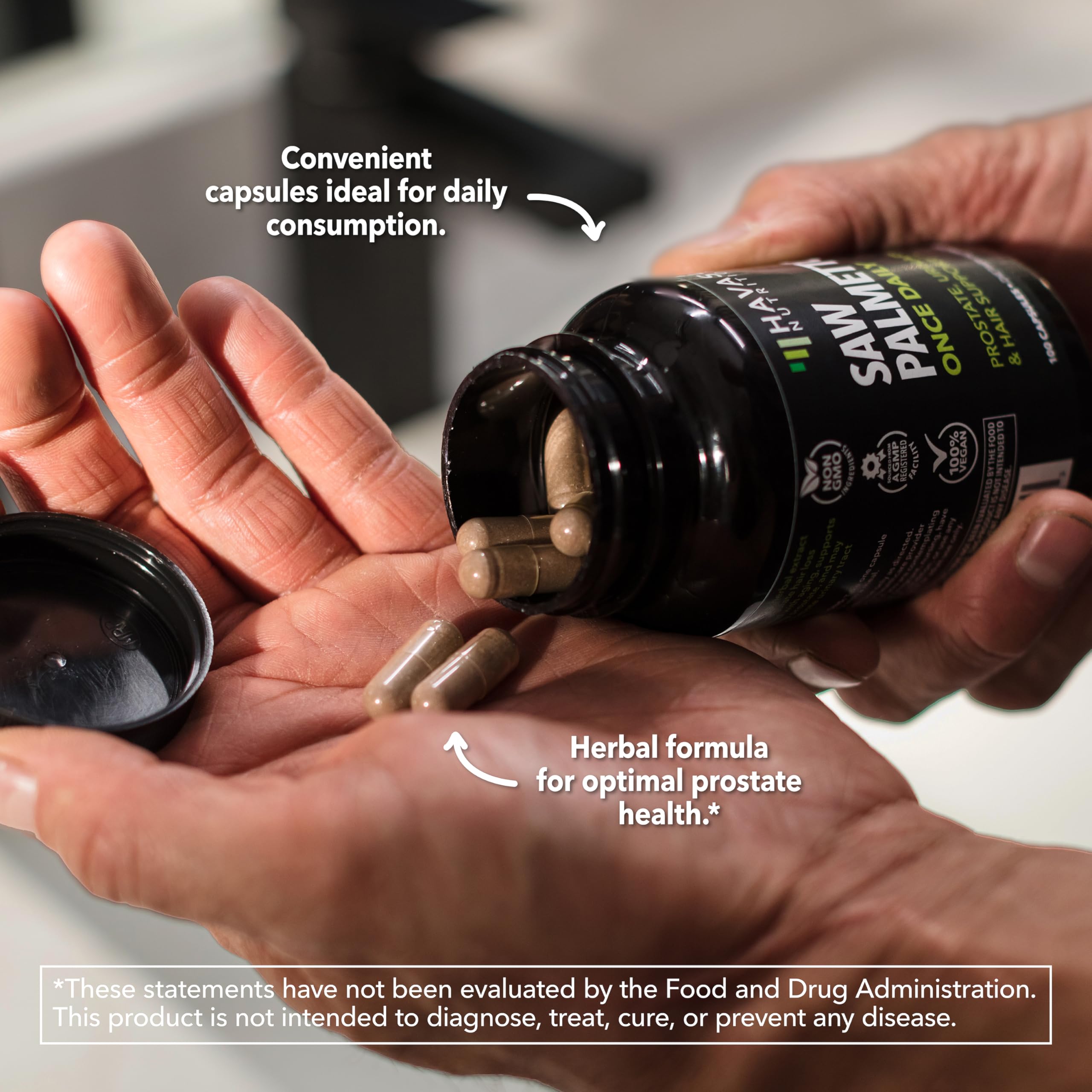 Havasu Nutrition Saw Palmetto - nuit-soutien, peut aider les mictions nocturnes.