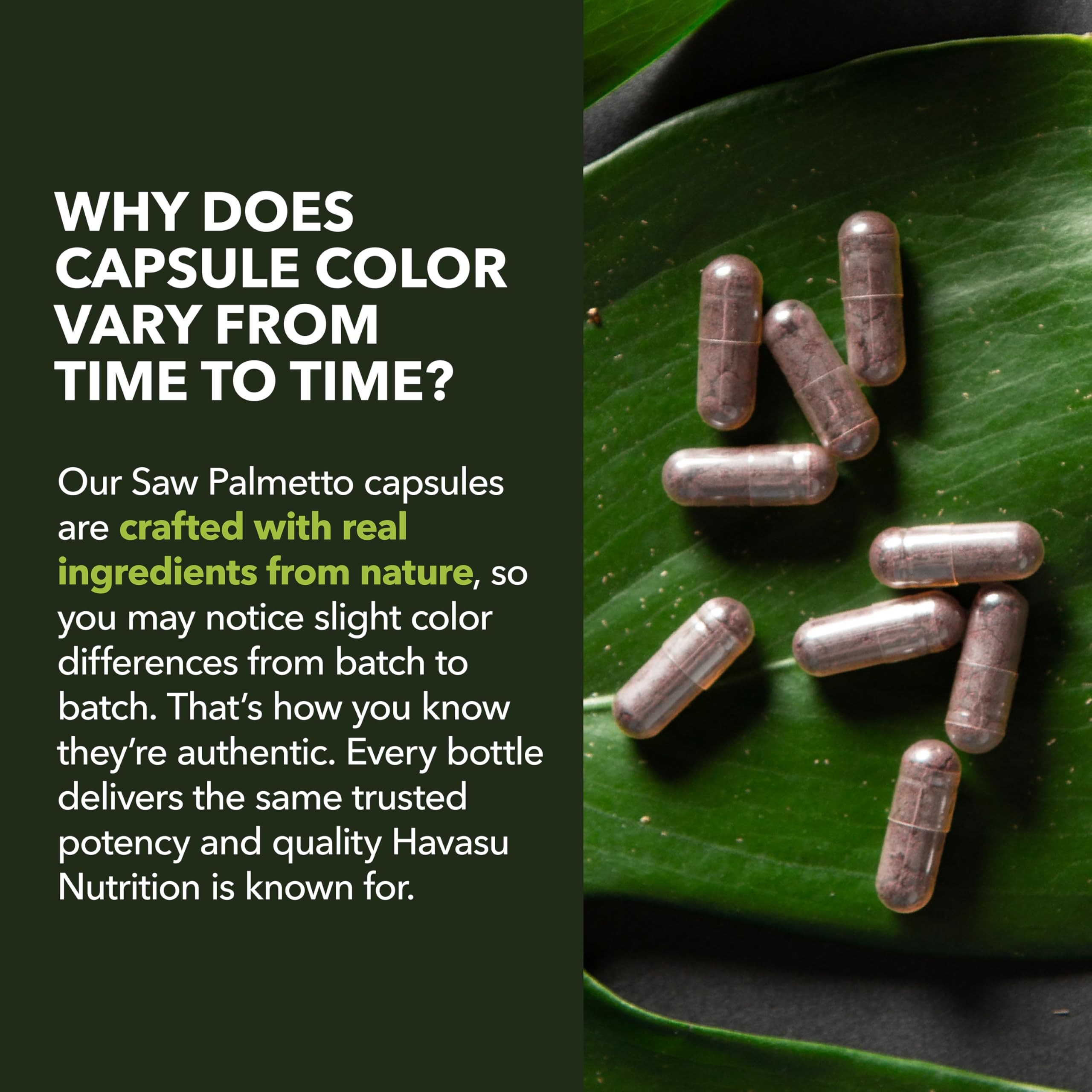 Havasu Nutrition Saw Palmetto - utilisation quotidienne, routine simplifiée.