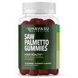 Gommes HAVASU NUTRITION Saw Palmetto pour hommes - bouteille pratique pour usage quotidien
