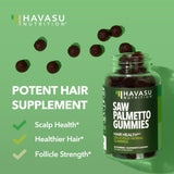 Gommes HAVASU NUTRITION Saw Palmetto - texture souple et facile à mâcher