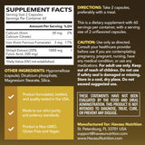 Capsules HAVASU NUTRITION Shilajit dans la bouteille, soutien immunitaire potentiel.