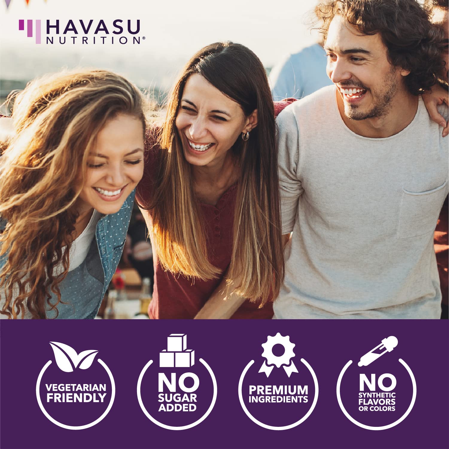 Supplément vitalité HAVASU NUTRITION, capsules Sureau noir pour les jours actifs.