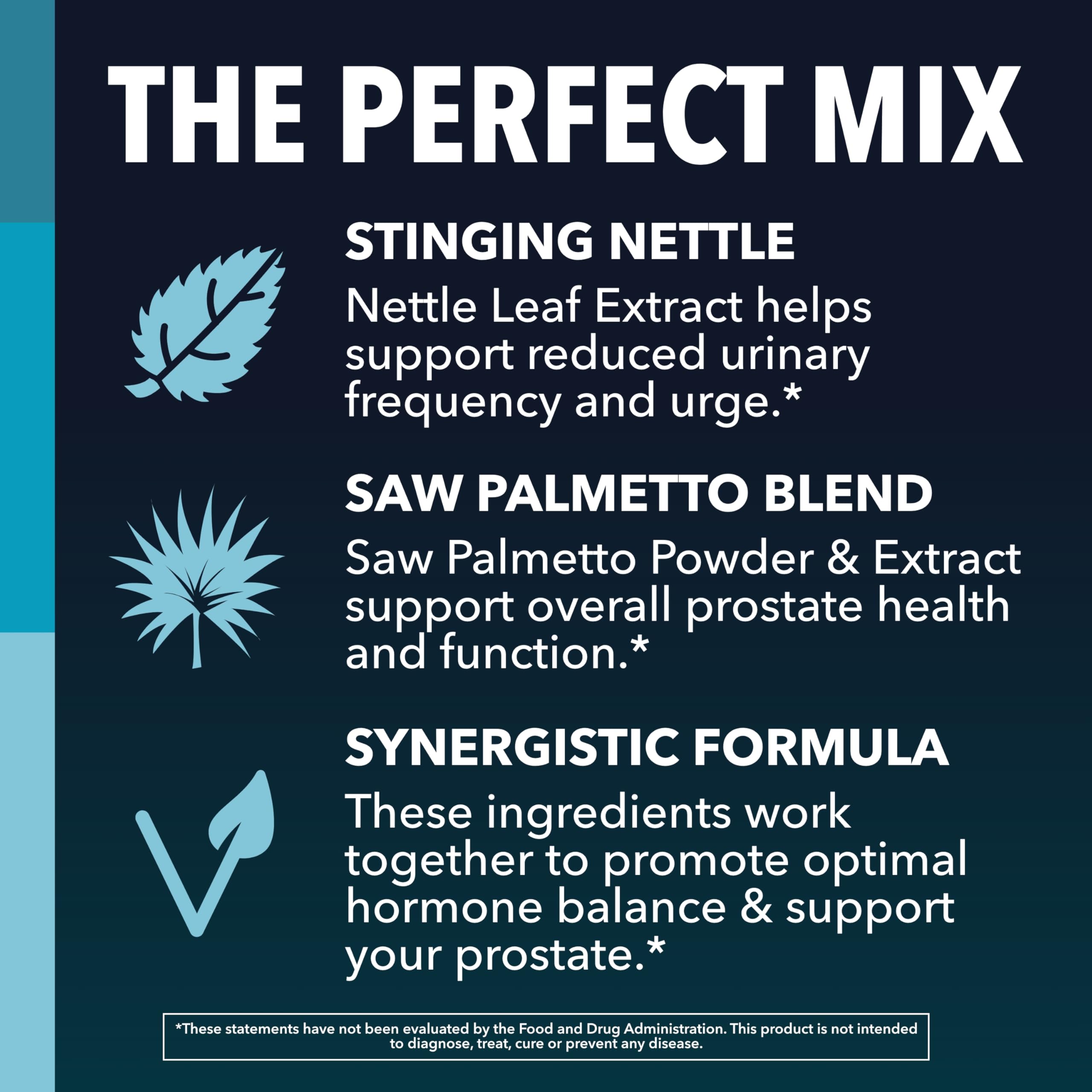Routine quotidienne HAVASU NUTRITION Saw Palmetto et Ortie