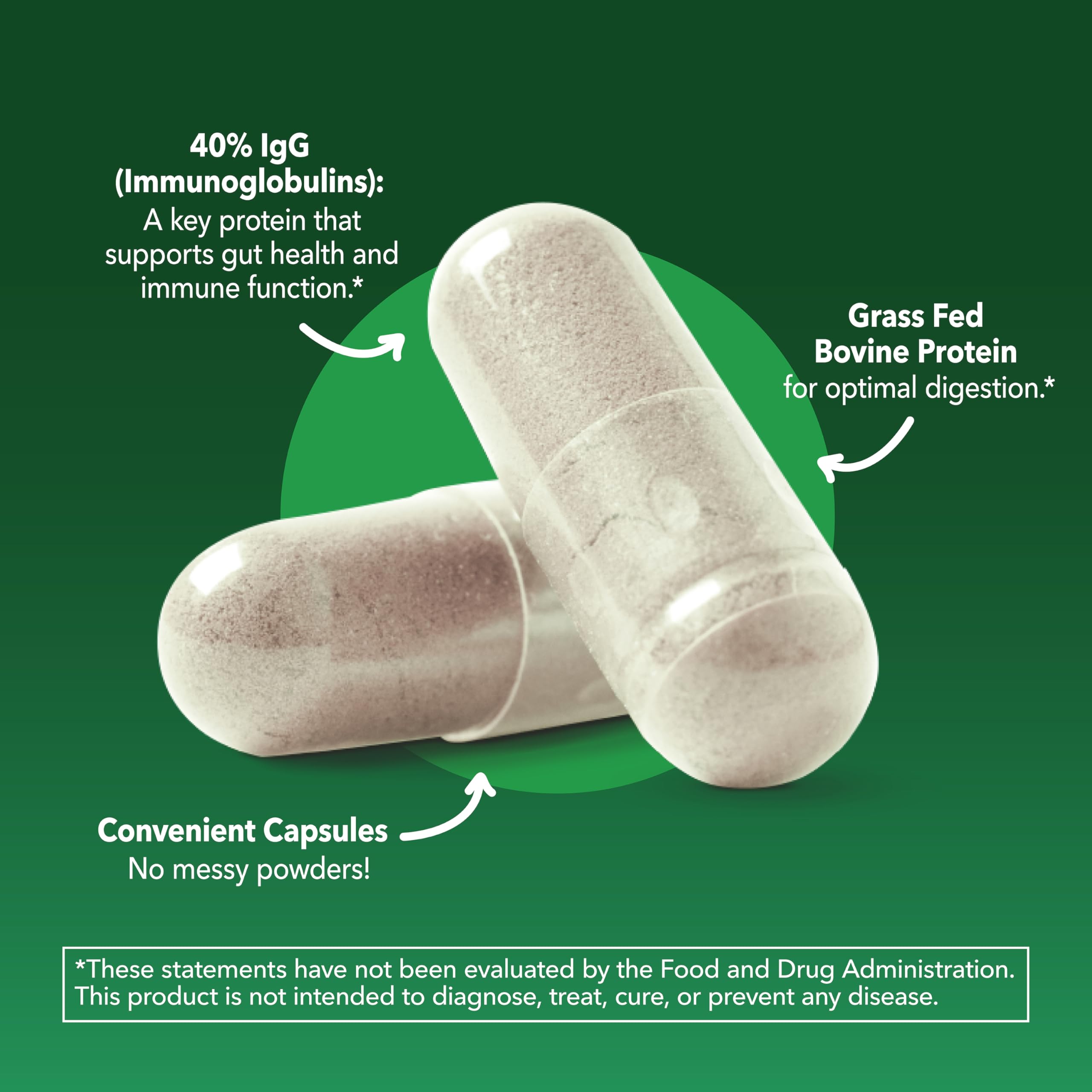 Utilisation quotidienne simple: deux capsules par jour avec repas HAVASU NUTRITION.