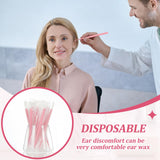 Curette jetable rose Havawish, emballage individuel pour le domicile.