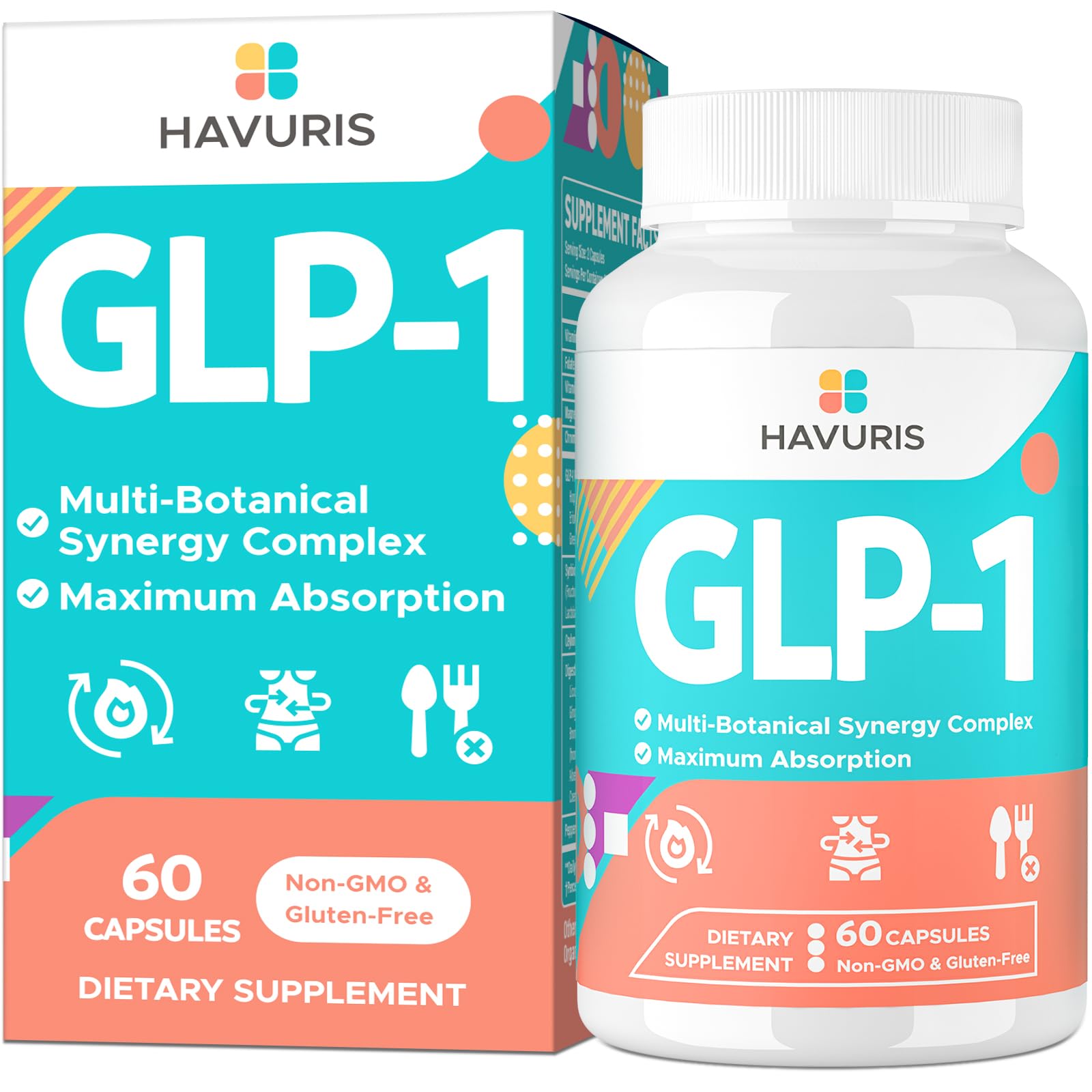 Havuris GLP-1 : Bouteille élégante prête à l’emploi dans votre routine.