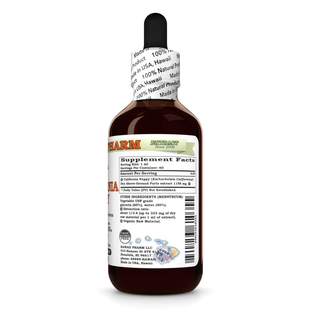 Rituel du soir avec HawaiiPharm coquelicot-californie pour relaxation et sérénité