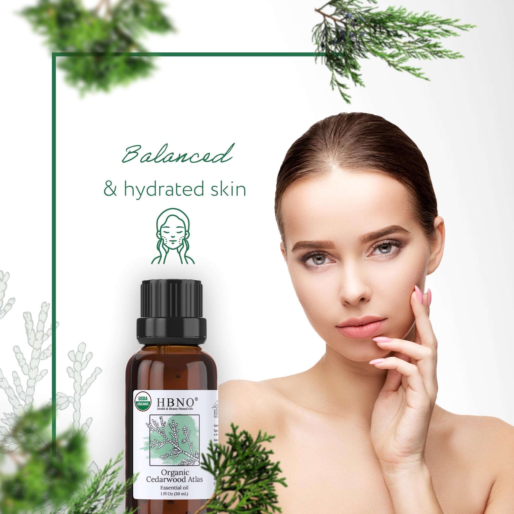 HBNO cèdre aromathérapie douce, diffuseur et ambiance apaisante.