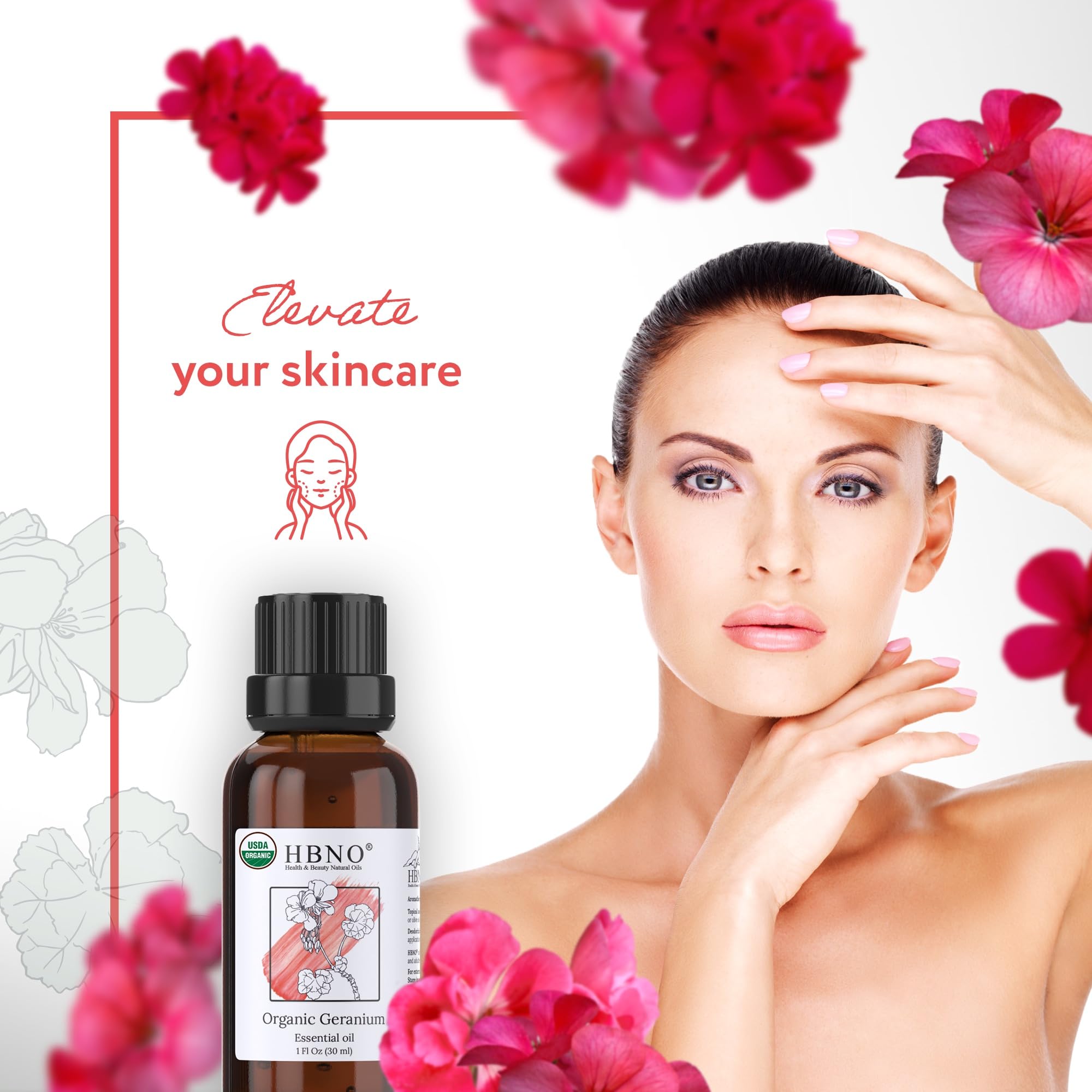 HBNO Huile bio certifiée USDA, usage cosmétique et diffusion.