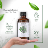 HBNO huile arbre à thé – pipette-verre pour dosage facile et aromatique.