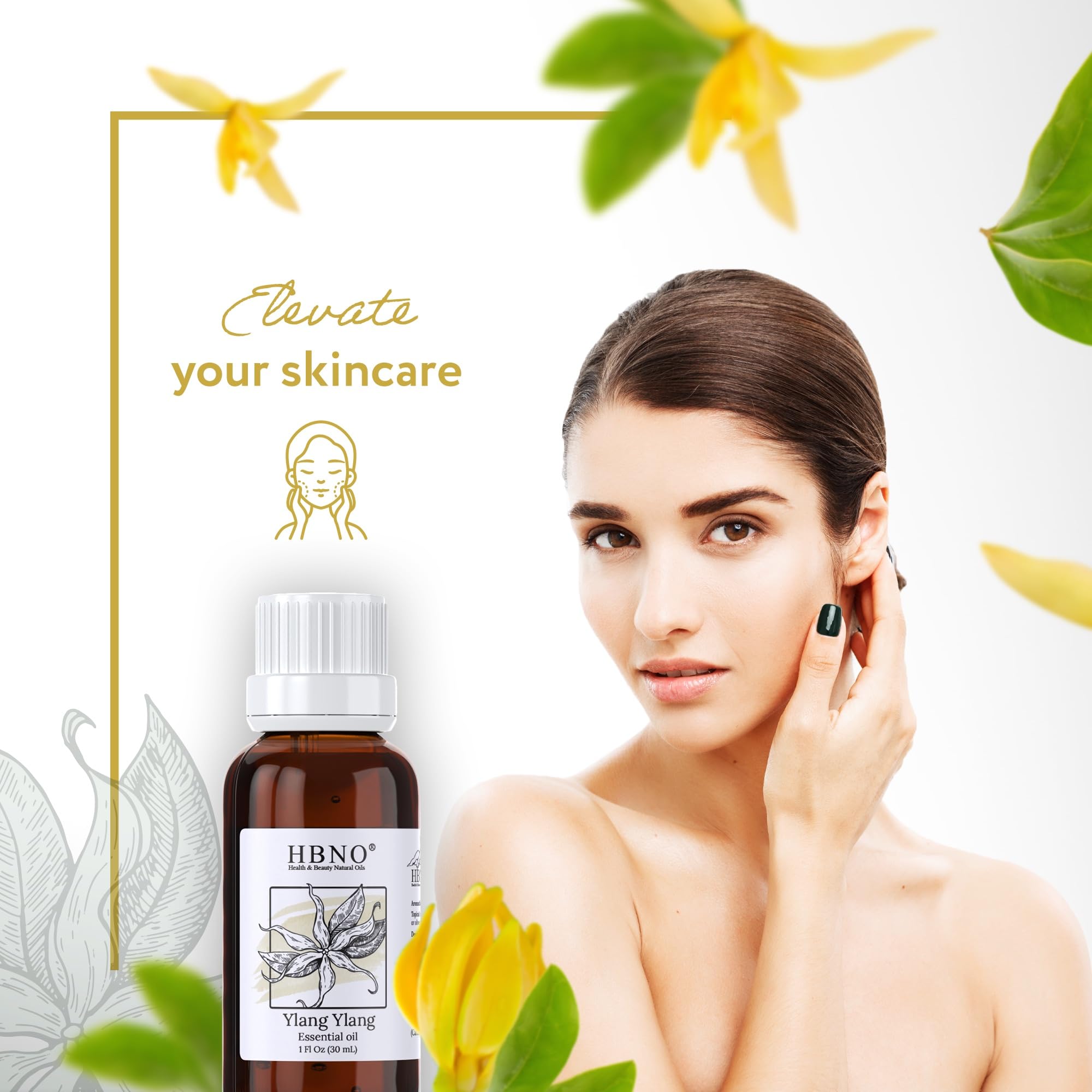 HBNO Ylang Ylang, parfum subtil pour créations maison.