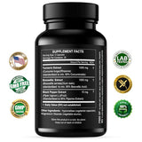 HCL Herbal Code Labs capsules curcuma-boswellia : gros plan sur la couleur dorée naturelle et la texture.