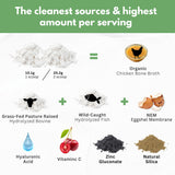 HCL Herbal Code Labs étiquette indiquant qualité et pureté.