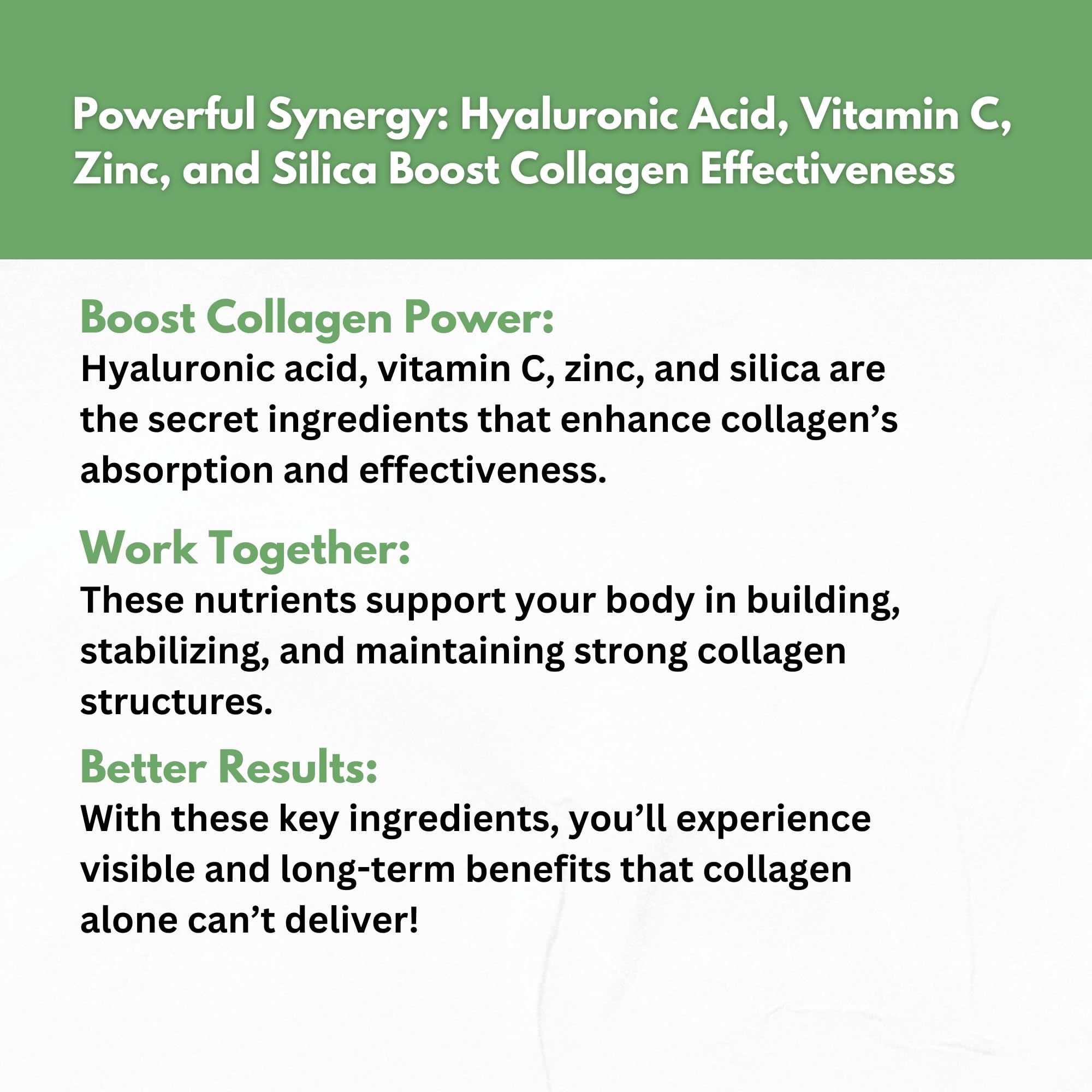 HCL Herbal Code Labs gros plan vitamine C et acide hyaluronique.