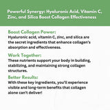 HCL Herbal Code Labs gros plan vitamine C et acide hyaluronique.