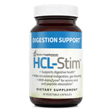HCL-Stim bouteille digestive montrant le soutien après les repas.