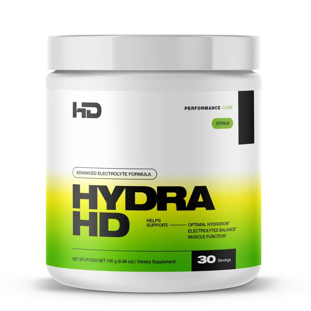 HD MUSCLE HydraHD bouteille d'hydratation prête à soutenir l'endurance pendant l'entraînement.