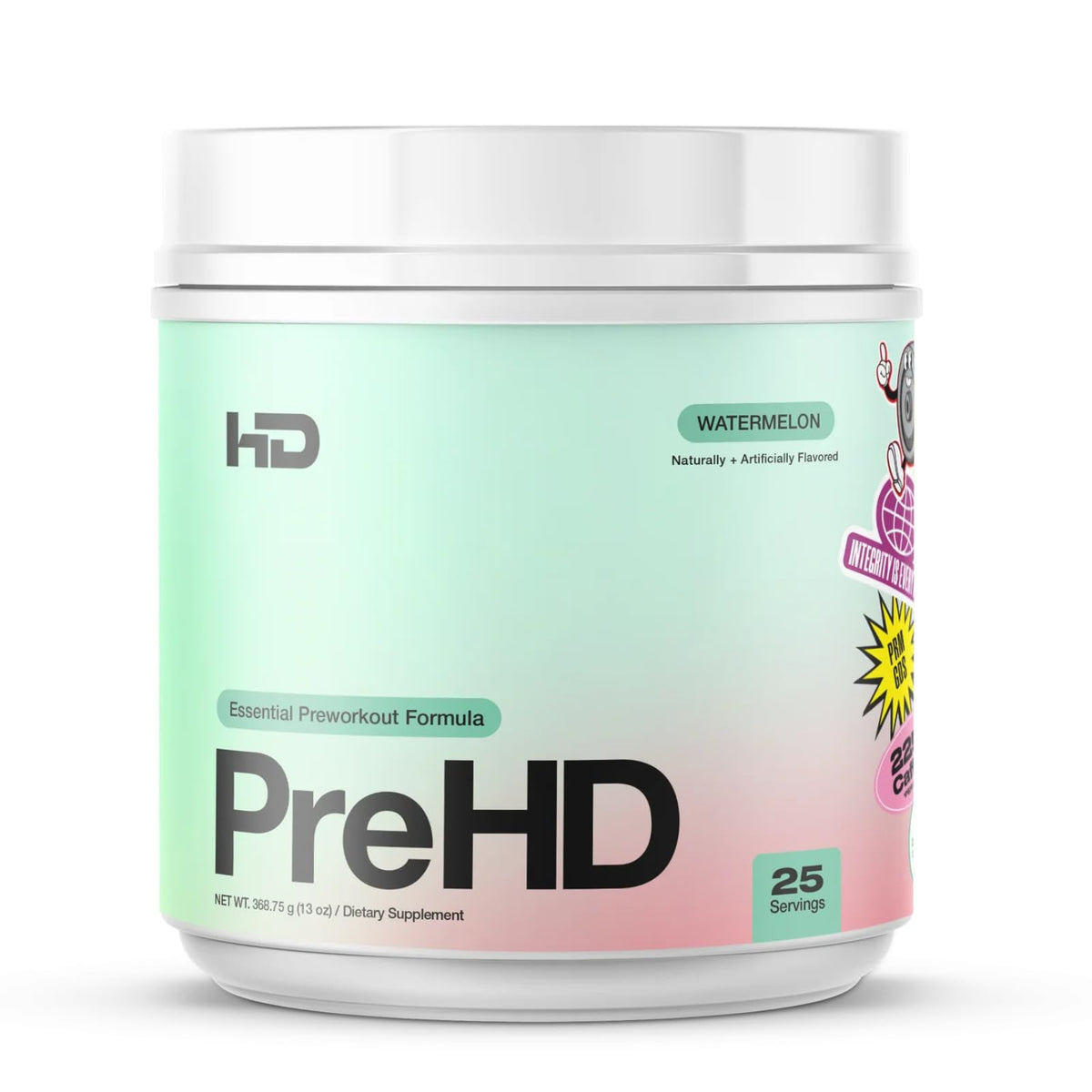 HD MUSCLE PreHD Essential, doselette pratique prête à l’emploi pour l’entraînement.