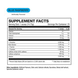 HD MUSCLE PreHD Essential – Étiquette claire indiquant la transparence et les doses.