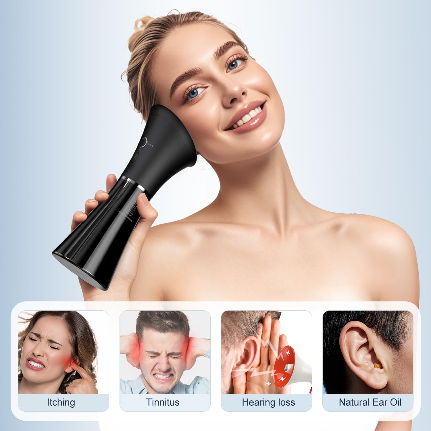 HeadDot double reservoir eau: évite les projections et simplifie l'utilisation.
