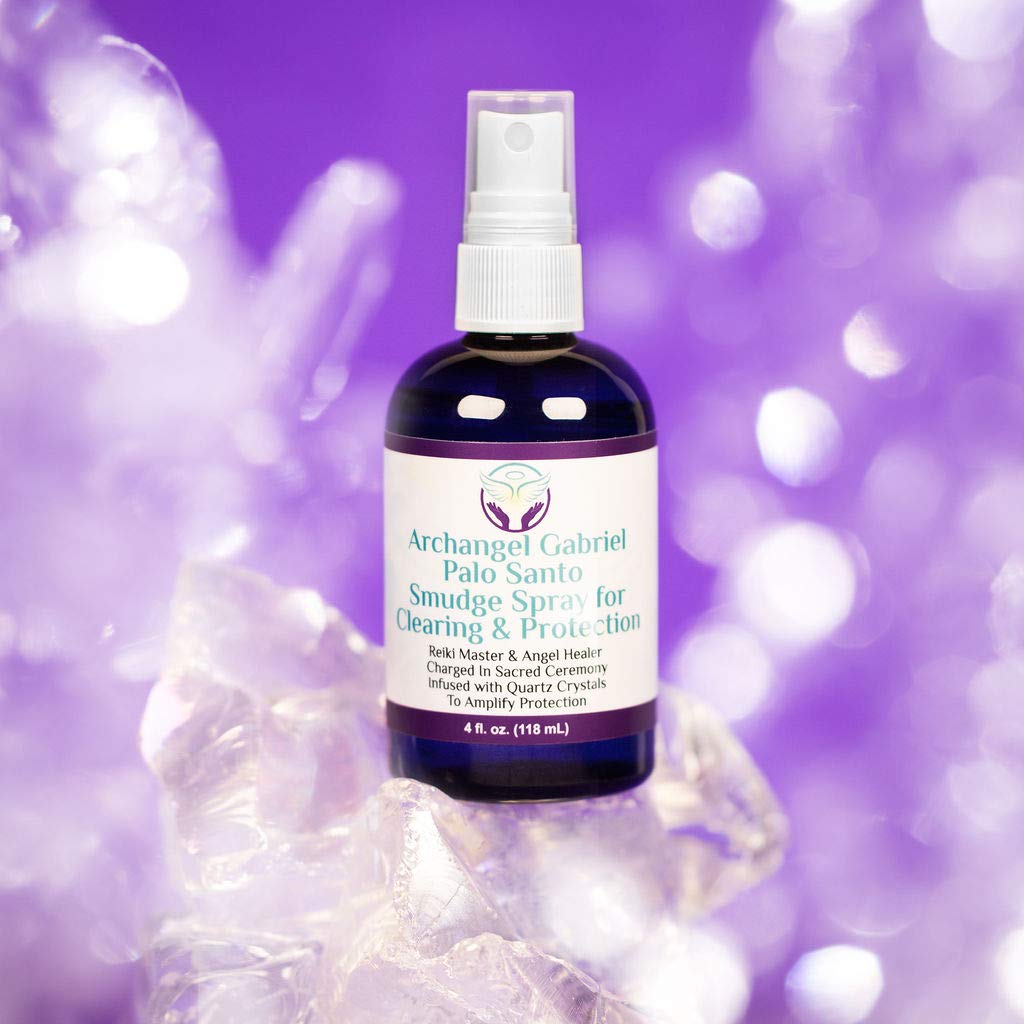Heal The Masses Palo Santo Spray, ingrédients bio, hamamélis et quartz.