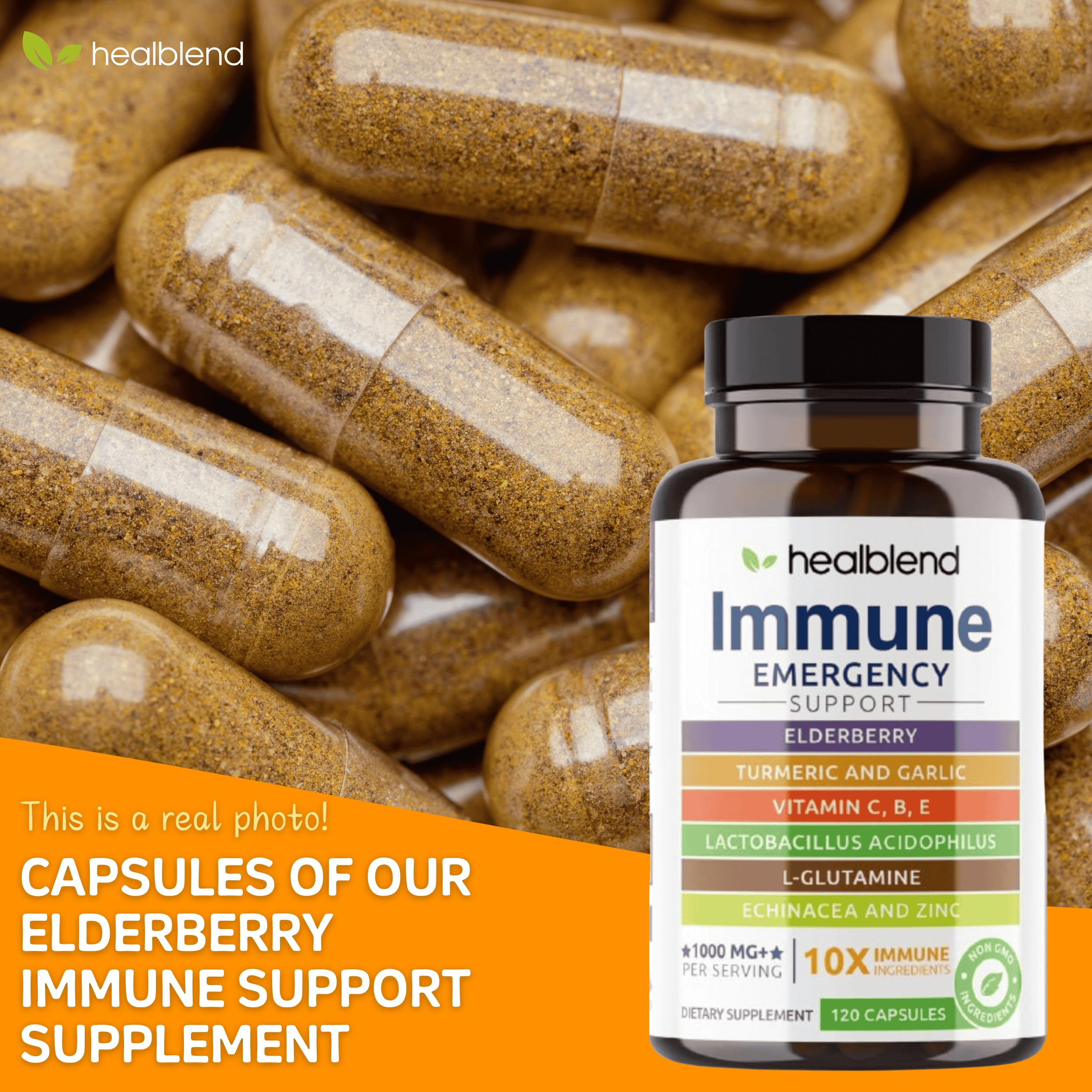 healblend 10 en 1 – lactobacillus acidophilus, probiotique pour l'équilibre.