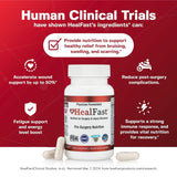 HealFast probiotiques - capsules préopératoires favorisant l'équilibre intestinal.