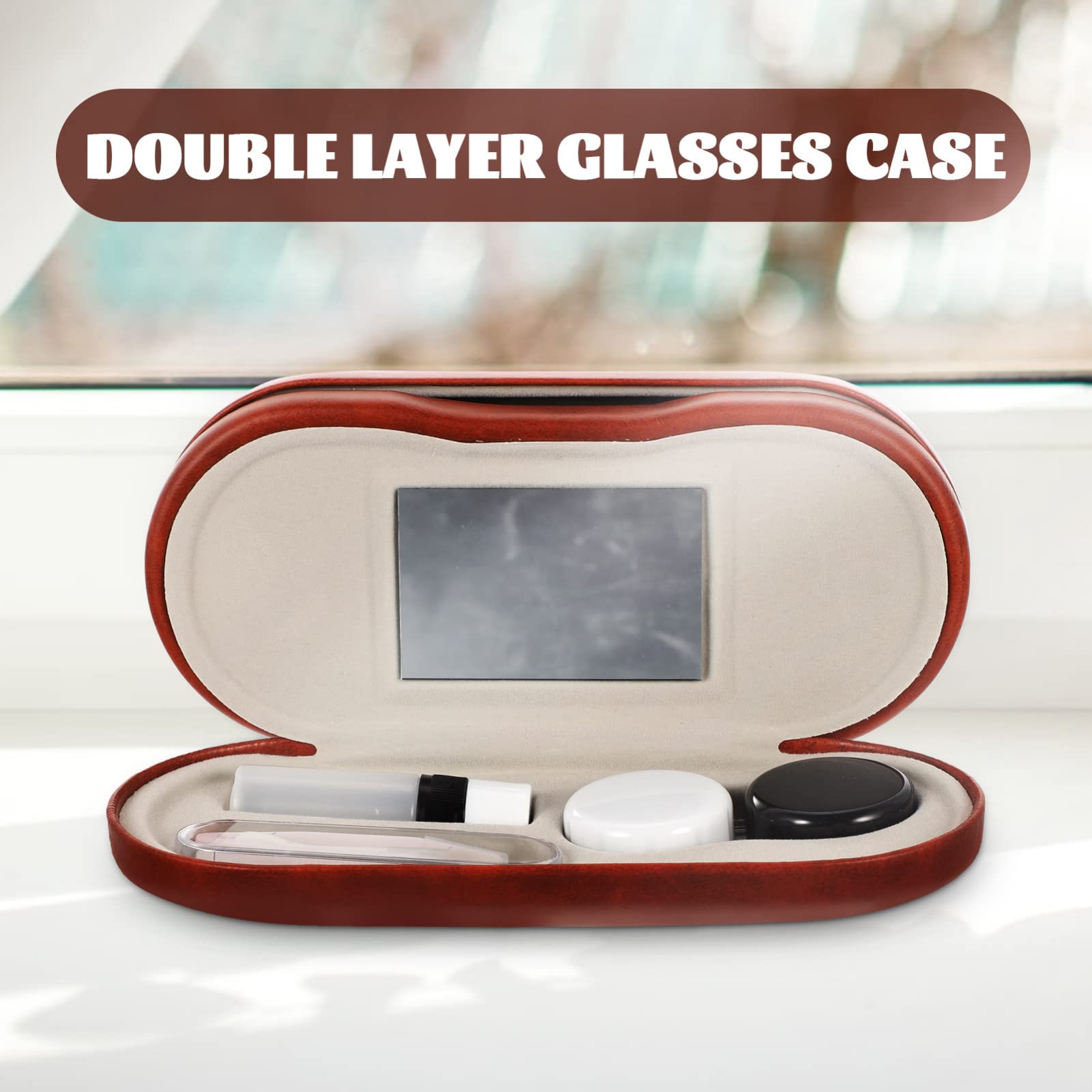 Healifty etui compatibilite avec la plupart des lunettes standard, sans rayures.