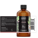 Shield Blend Healing Solutions, aromathérapie hivernale dans le diffuseur pour bien-être.