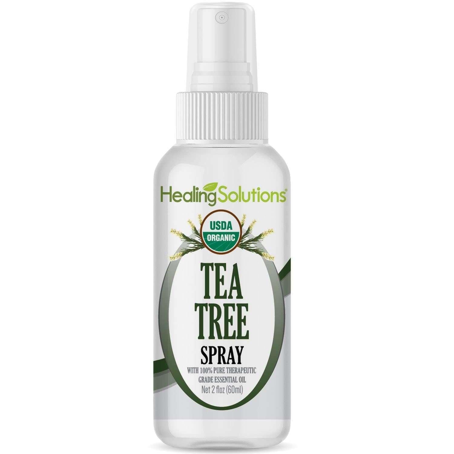 Healing Solutions Spray Arbre à Thé, brume fraîche pour l’air et les textiles