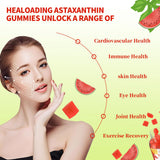 Texture moelleuse et couleur naturelle des gummies HEALOADING.
