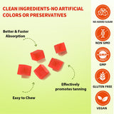 Étiquetage vegan et ingrédients naturels pour transparence produit.