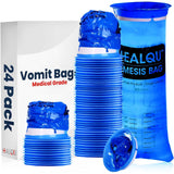 Healqu sacs vomissements 1000ml – ouverture large pour limiter les déversements pendant l'utilisation