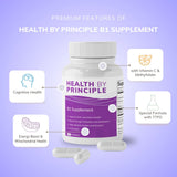 HEALTH BY PRINCIPLE B1: tableau-ingrédients avec B1 et vitamine C