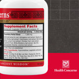 Gélules végétales Health Concerns Astra Isatis faciles à avaler.