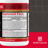 Health Concerns Capsules 270 : gros plan des capsules pour routine quotidienne.