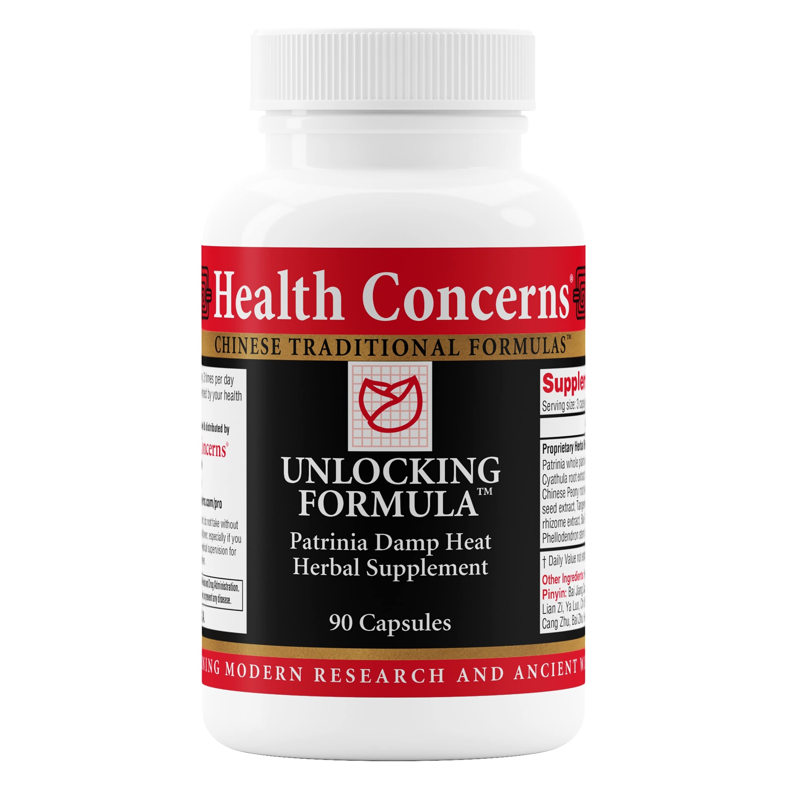 Health Concerns : formule débloque-menstruelle en bouteille pour le confort menstruel.