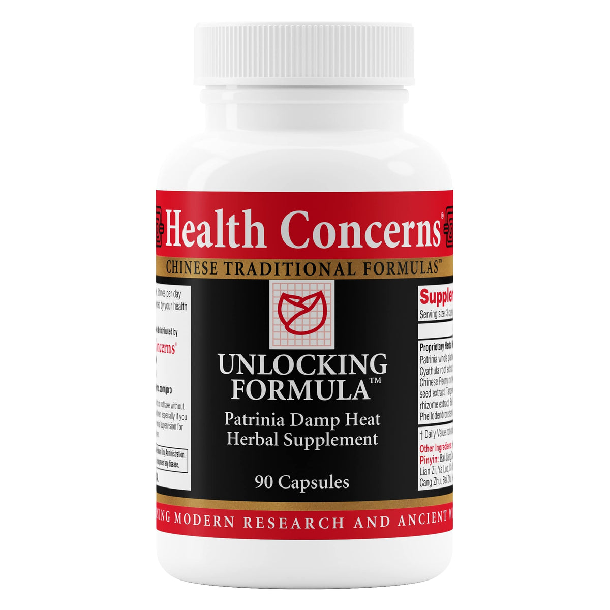 Health Concerns : formule débloque-menstruelle en bouteille pour le confort menstruel.