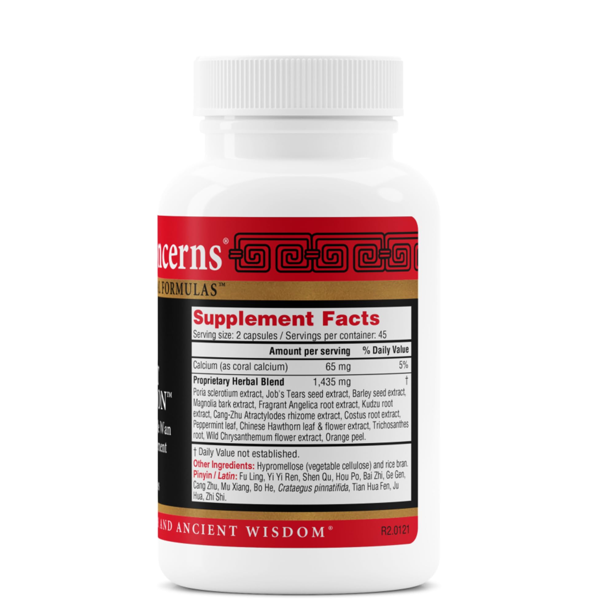 Health Concerns Digestion Tranquille – gélules faciles à avaler, formulation ancestrale pour le confort digestif.