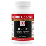 Health Concerns Head-Q: bouteille de 90 capsules pour un soutien quotidien.