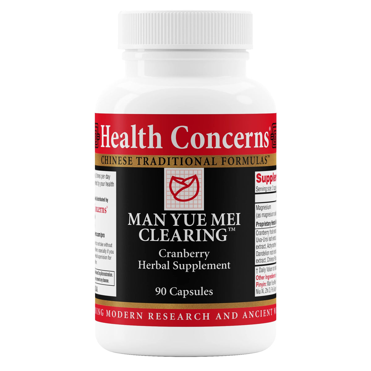 Health Concerns Man Yue Mei Clearing – bouteille du complément et soutien urinaire quotidien