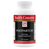 Health Concerns Postpartum: flacon de gélules soutenant le rétablissement postnatal