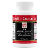 Health Concerns Six Gentlemen – Bouteille 90 gélules pour un soutien digestif potentiel