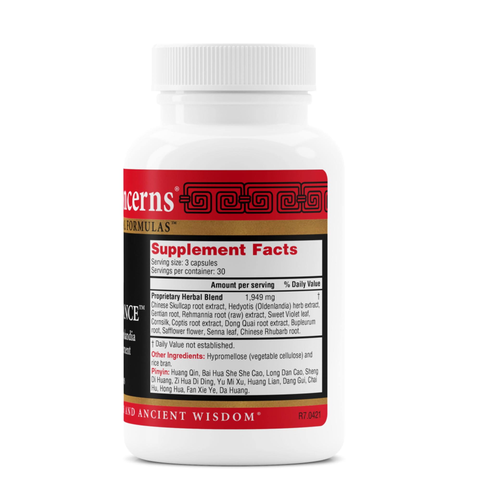 Health Concerns Skin Balance – capsules: dosage pratique pour l'équilibre cutané.