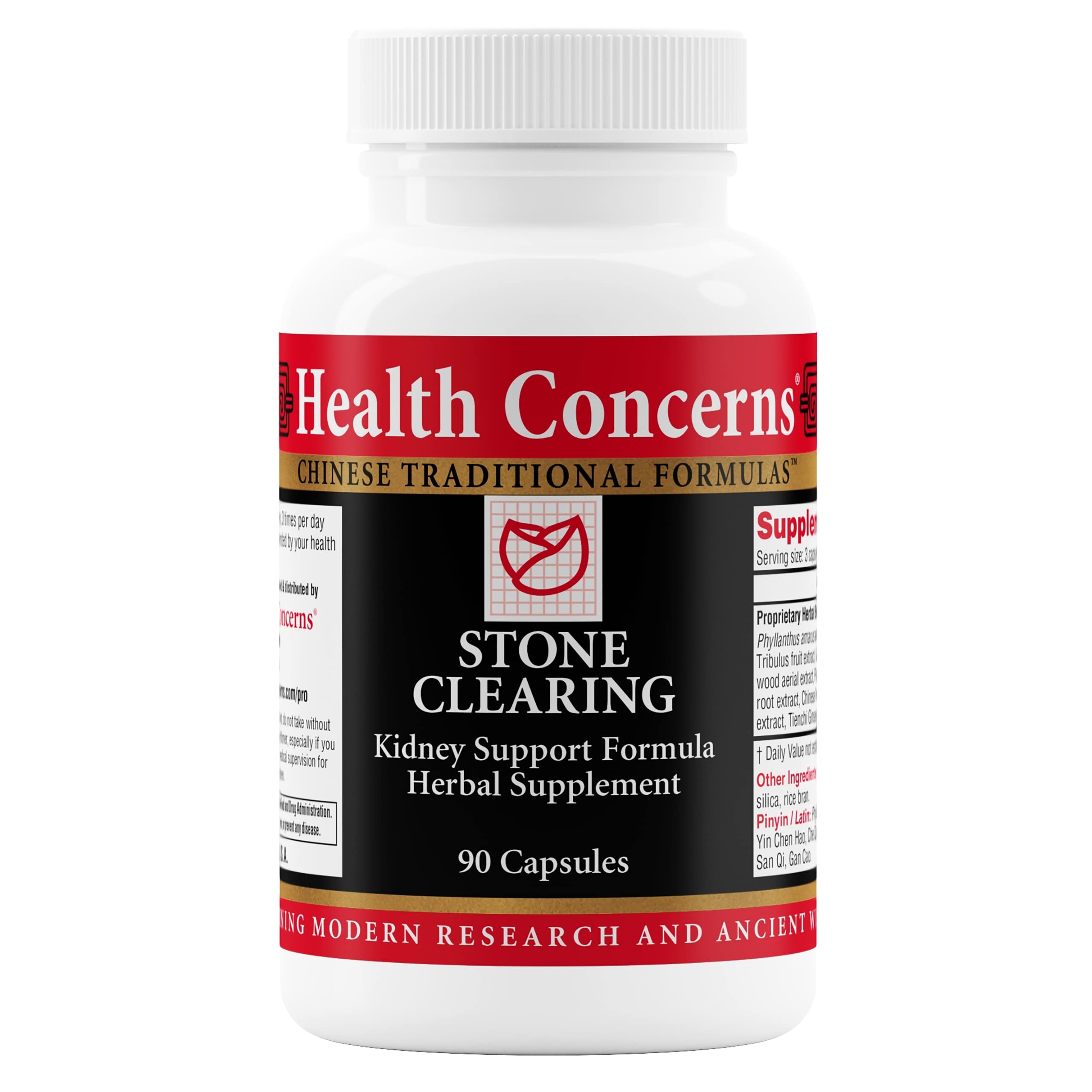 Health Concerns Stone Clearing — bouteille versement, soutien potentiel à la routine urinaire.