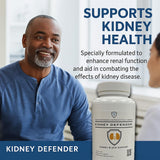 Health Defender Kidney Defender, mélange d’ingrédients naturels pour une fonction rénale optimisée.