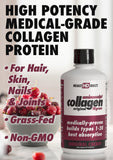 Hydrolyse propriétaire offrant absorption optimale du collagène liquide AminoSculpt.